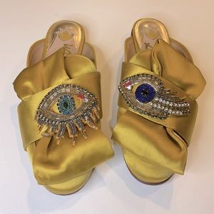 Sam Edelman peters 2 evil eye mule slides